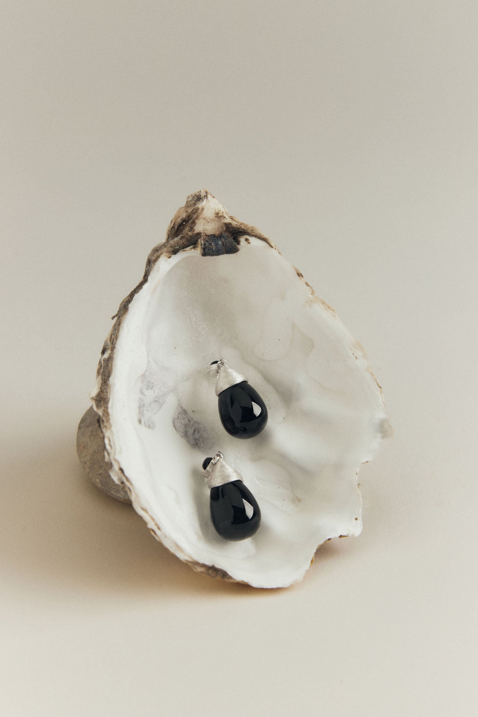 Stardust Onyx Earring