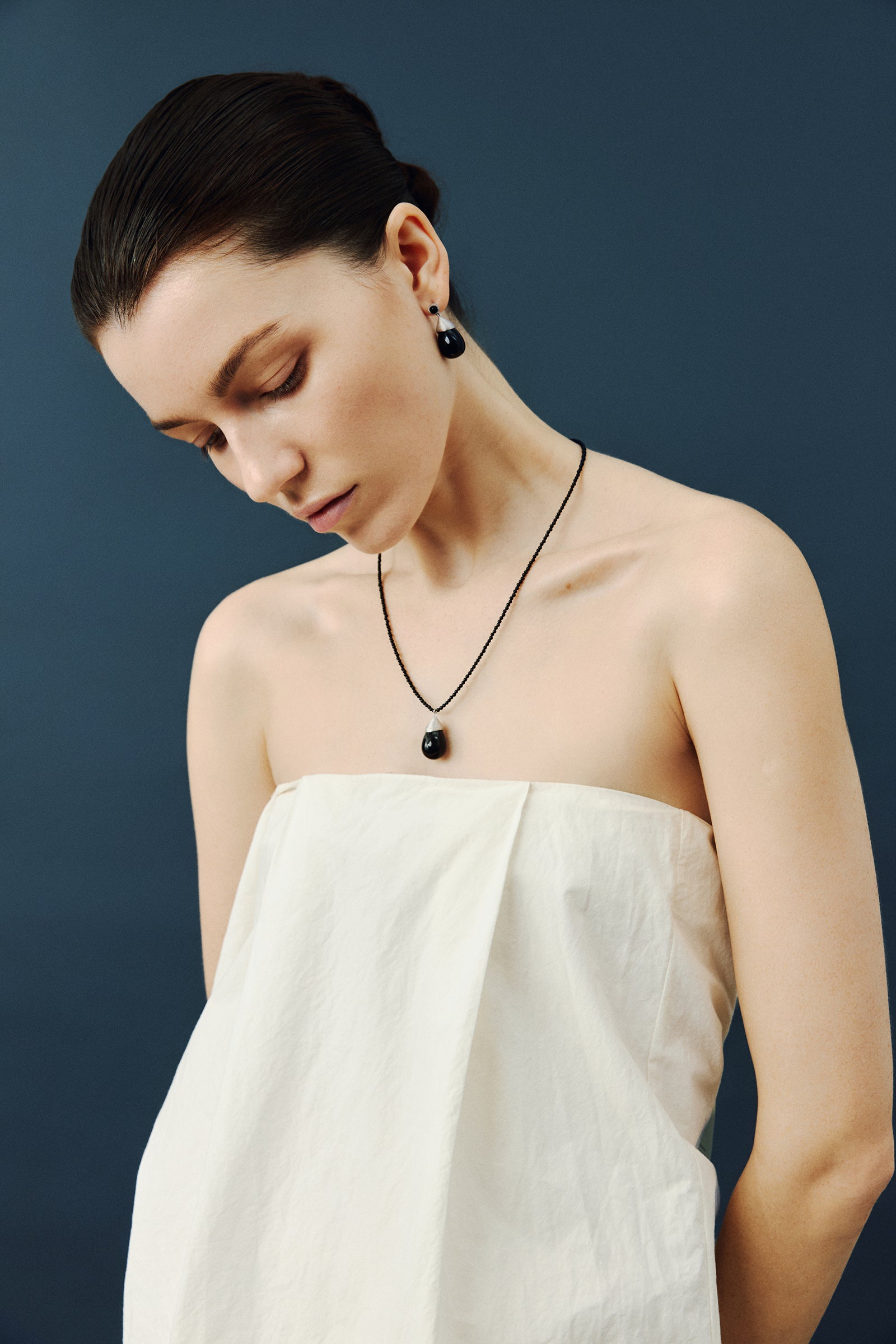 Stardust Onyx Earring
