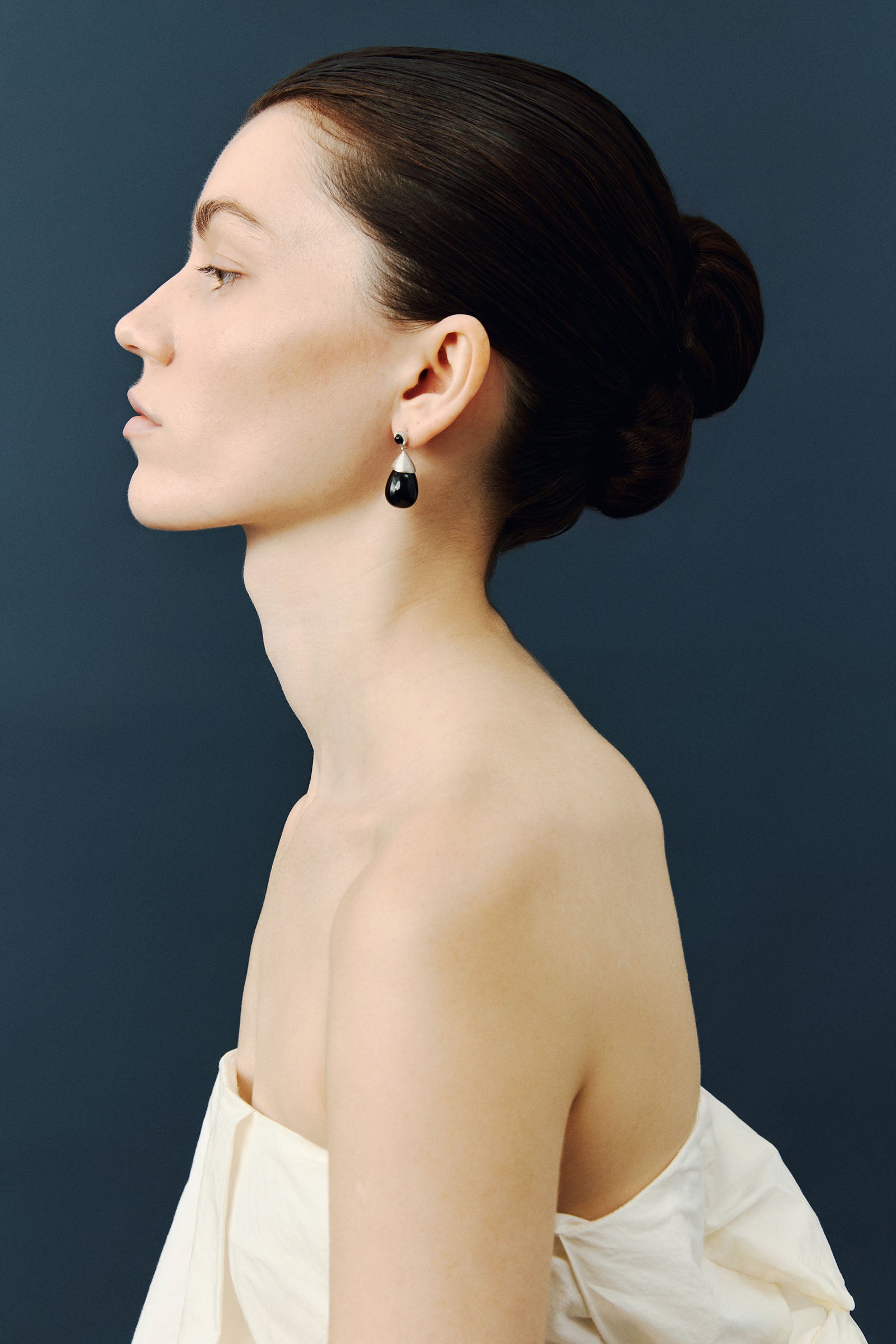 Stardust Onyx Earring